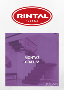 Promocja Rintal - montaż schodów gratis