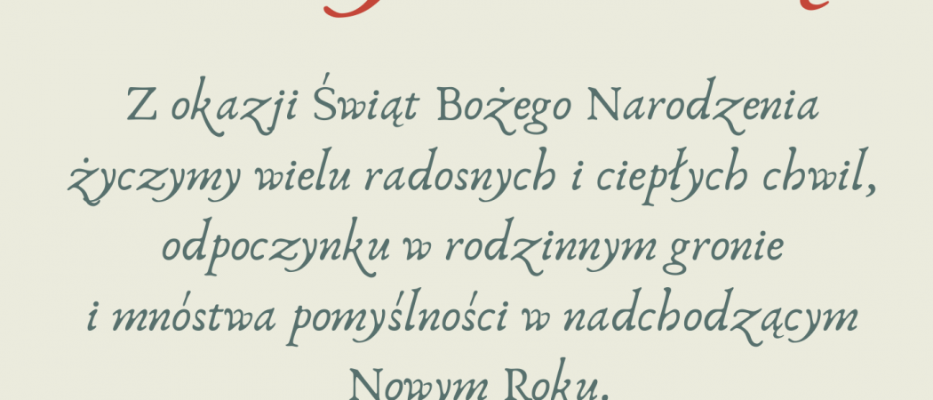 Wesołych Świąt życzy Solvay Wnętrza