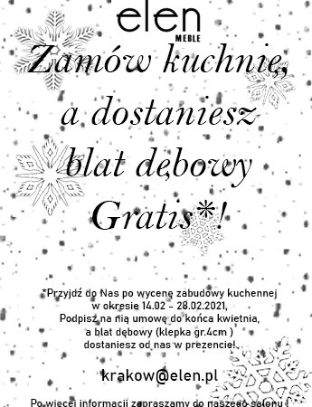 Promocja w salonie Elen Meble