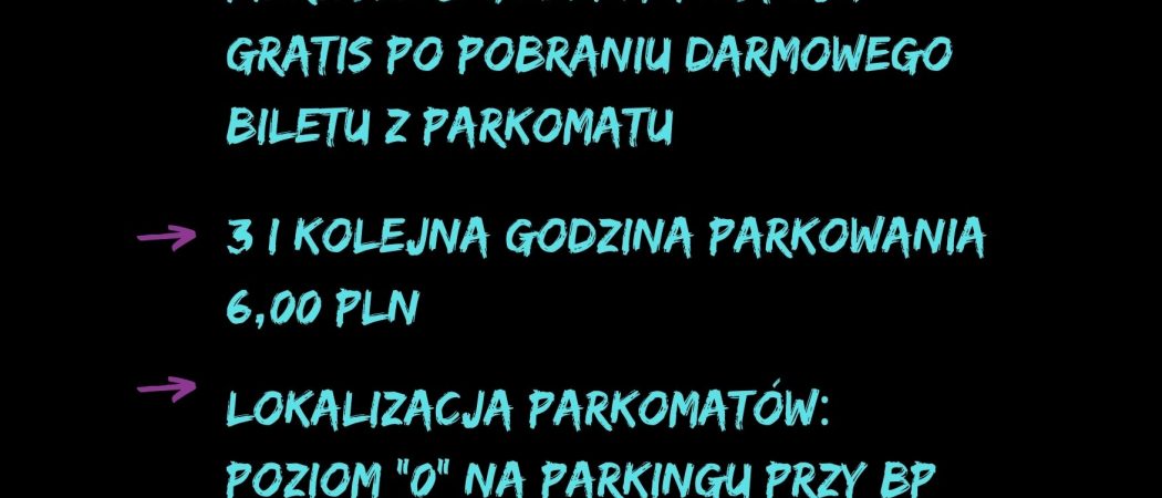 PARKING – ZMIANY