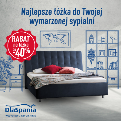 Dla Spania – rabat na łóżko do -40%