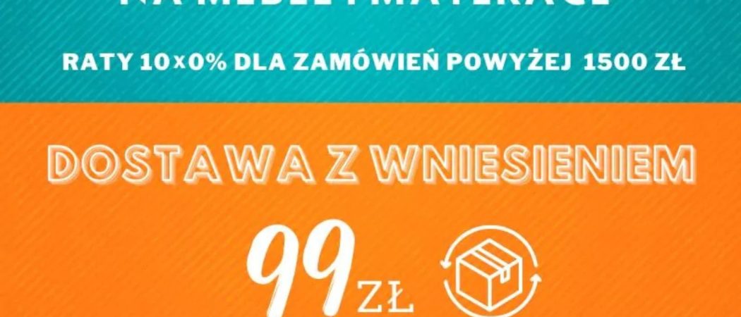 Meblik – “–30% na meble i materace z opcją RAT 10 x 0%“