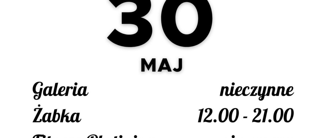 Boże Ciało – 30.05