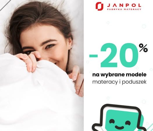DR Materac – korzystaj z 20% rabatu na wybrane materace i poduszki